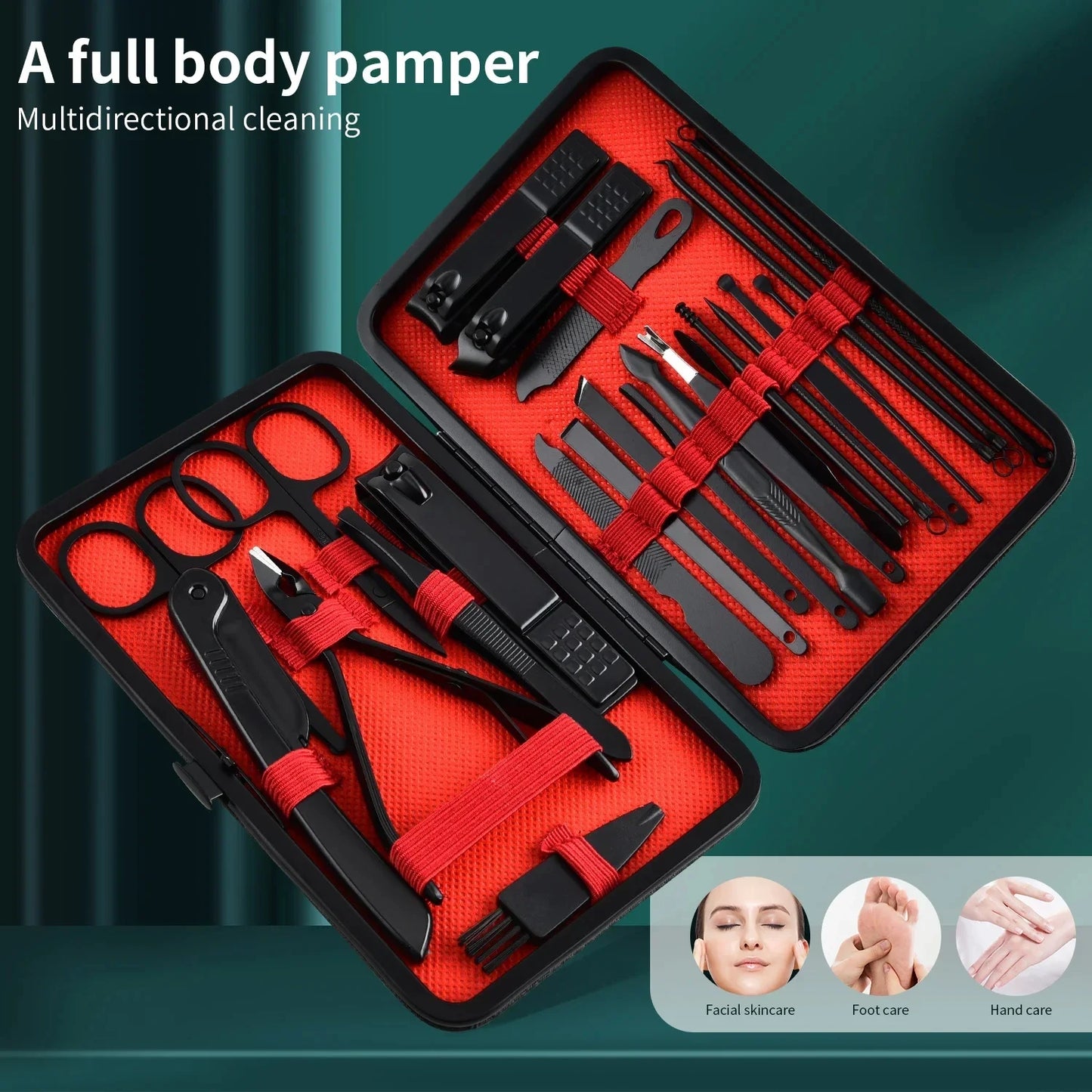 German Nail Clipper Set Home Women's Nail Clippers High-Grade Nail Clippers Imported Pedicure Tools