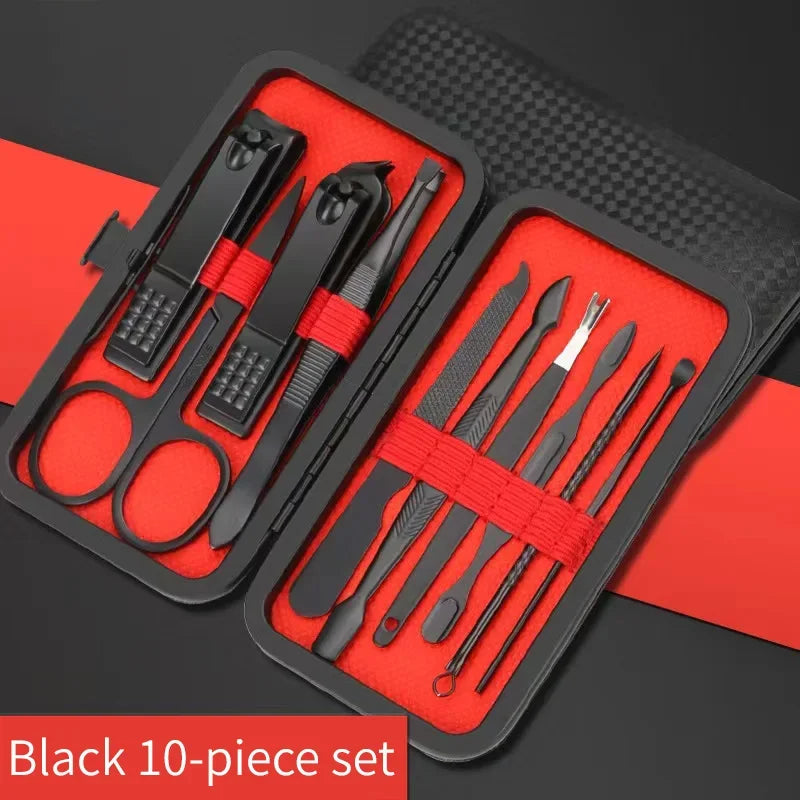 German Nail Clipper Set Home Women's Nail Clippers High-Grade Nail Clippers Imported Pedicure Tools