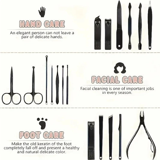 German Nail Clipper Set Home Women's Nail Clippers High-Grade Nail Clippers Imported Pedicure Tools