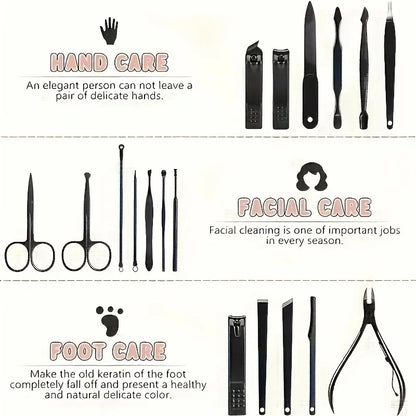 German Nail Clipper Set Home Women's Nail Clippers High-Grade Nail Clippers Imported Pedicure Tools