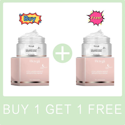75ML Collagen Peel Off Face Mask Deeply Hydrating Moisturizing Night Wrapping Mask Cream Firming Skin Peel-off Facial Mask