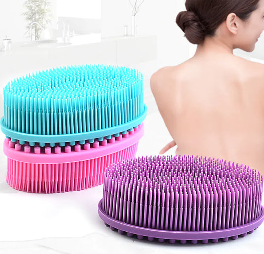 Silicone Baby Bath Brush, Soft Silicone Shower & Massage Brush for Infants