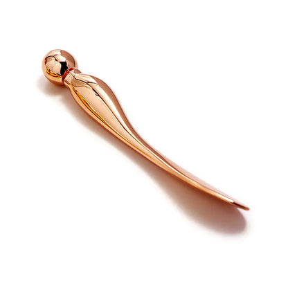 Double-Headed Eye Cream Massage Wand with Spoon