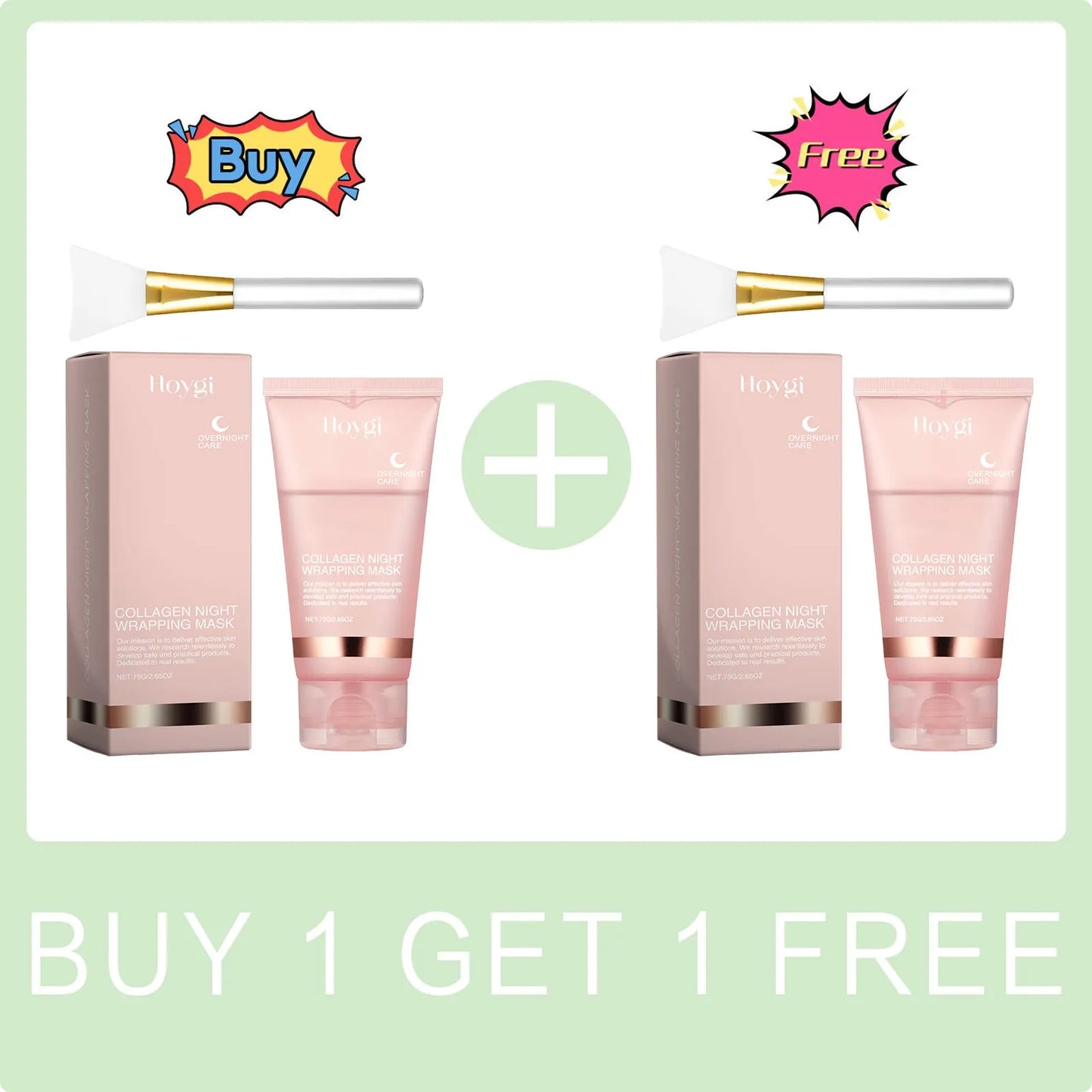 75ML Collagen Peel Off Face Mask Deeply Hydrating Moisturizing Night Wrapping Mask Cream Firming Skin Peel-off Facial Mask